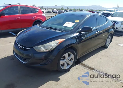 2013 Hyundai Elantra Gls from USA, damaged, VIN KMHDH4AE4DU765489